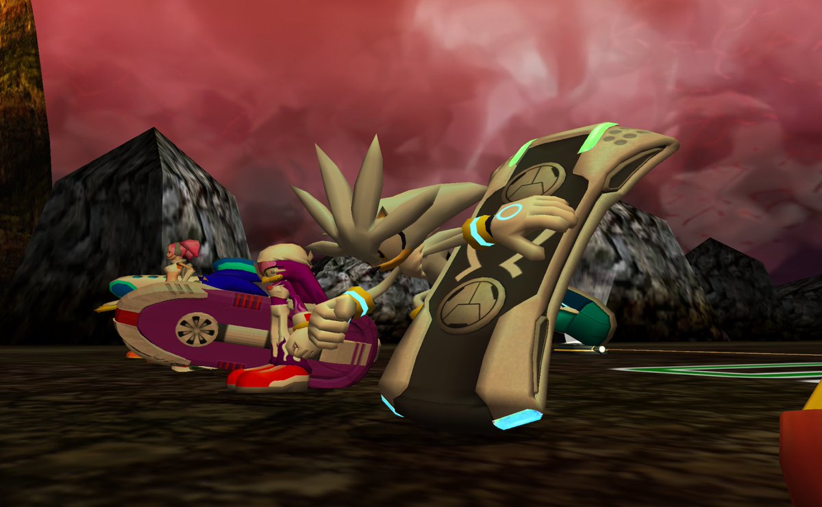 ShadowSide47's tweet photo. Fan of Sonic Riders DX and Sonic Free Riders? why not using Free Riders' Gears in SRDX? https://t.co/uGdUYFdwvb