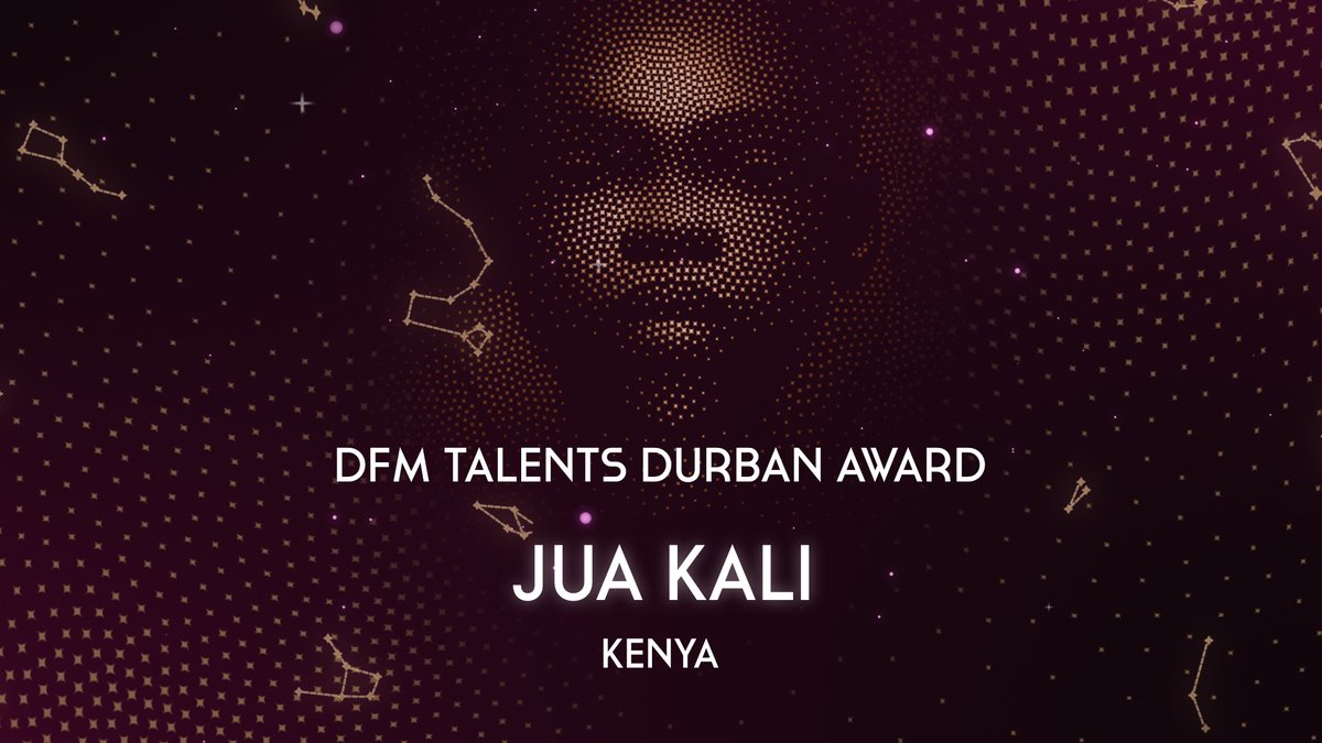 durbanfilmmart's tweet photo. The DFM Talents Durban Award goes to: Jua Kali (Kenya). Director &amp; Screenwriter Joash Omondi. https://t.co/YXAEp0ffN6