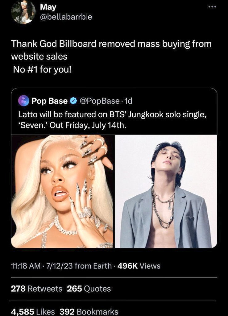 tksovers's tweet photo. Never speak on Jungkook https://t.co/ts03EaAxhF