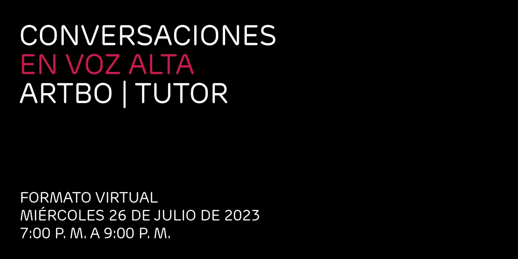 programaARTBO's tweet photo. #ARTBOtutor | Te invitamos a una nueva sesión de 'Conversaciones en voz alta' con la artista visual Nayda Collazo-Llorens, quién nos contará sobre su experiencia en el sector y cómo por medio de estrategias y diversos medios, compila marcas, imágenes, sonidos y textos. https://t.co/lLxDMcNIvI