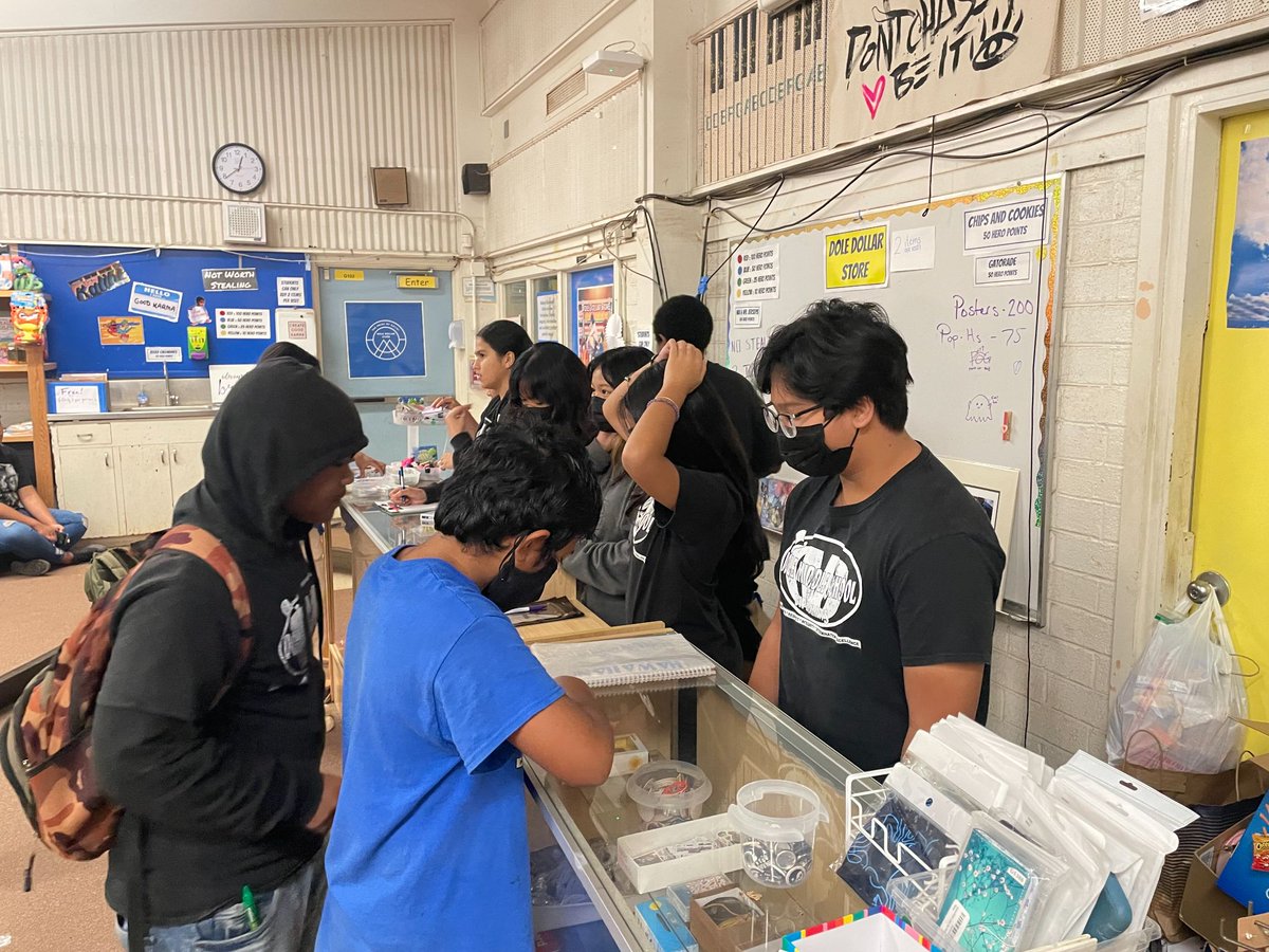 BrilliantCFES's tweet photo. Shout out to all the go-getters &amp; future entrepreneurs at the @OfficialDoleMS Dollar Store - entirely managed &amp; run by students, providing a unique platform for growth &amp; learning. The aim? To equip scholars with valuable skills and knowledge that will set them up for success. https://t.co/HoWoRCU41X