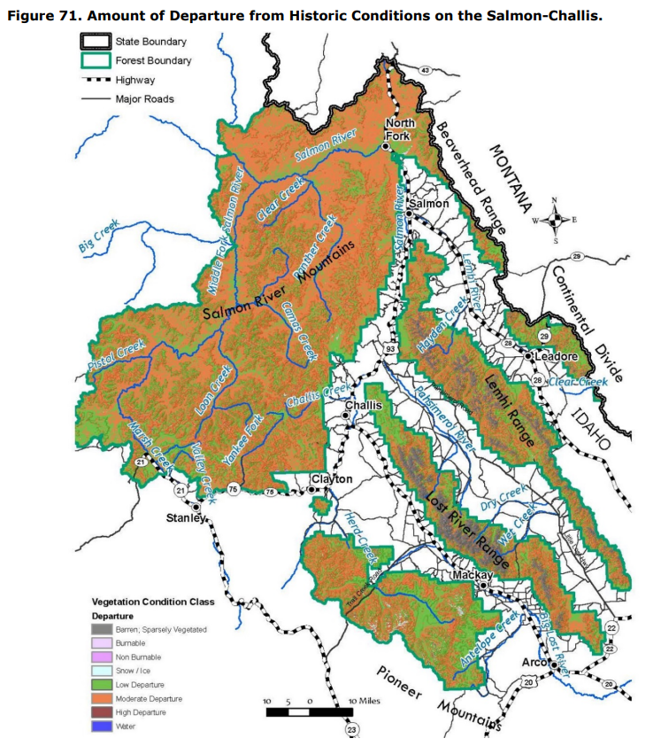 LF data supported the Ecosystems Assessment section of the @salmonchallisnf Natl. Forest Assessment incl. analysis of terrestrial ecosystems, riparian, groundwater-dependent ecosystems, at-risk species fs.usda.gov/Internet/FSE_D… @USGS_EROS