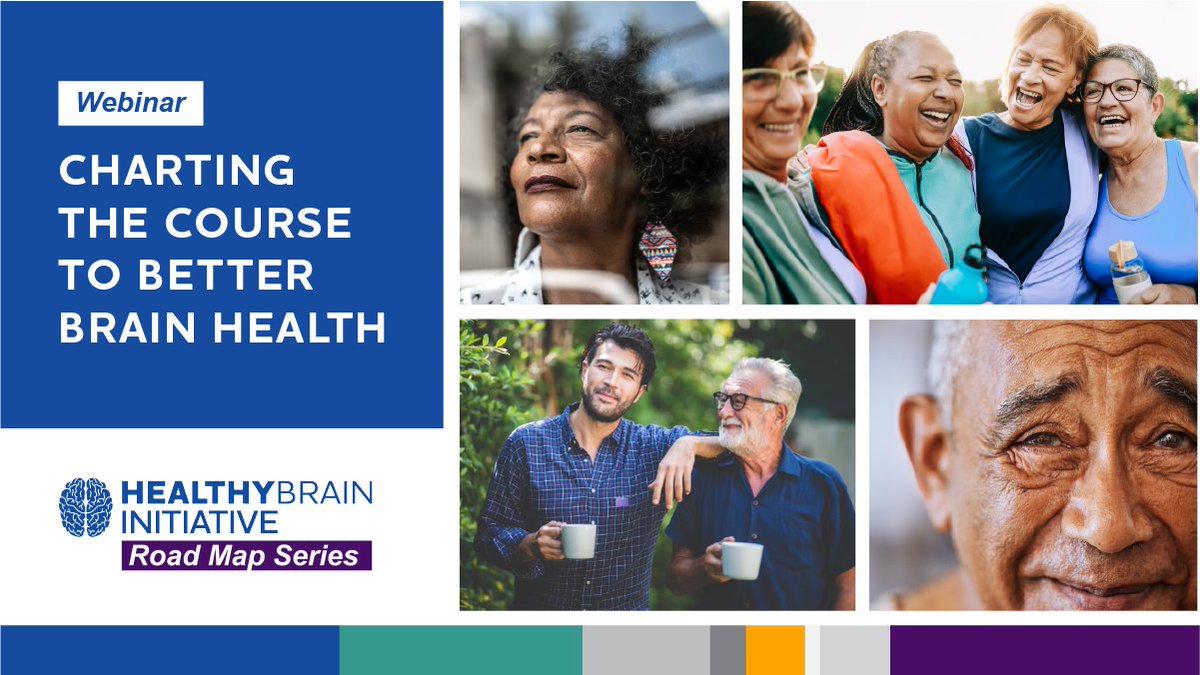 📢#PublicHealth practitioners: Join us for a live webinar to explore the new Healthy Brain Initiative Road Map 🗺️, a framework to help tackle our next great public health challenge: #BrainHealth. Register: bit.ly/3rLf9vS 
🕒3 pm ET
🗓️ July 26
📷  On Zoom  
#HBIRoadMap 🌐
