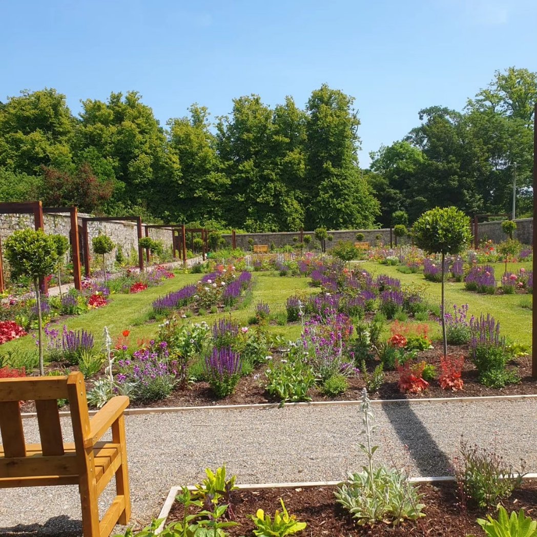 Our walled garden recently opened to the public for the first time! The perfect space to relax, recharge and reconnect