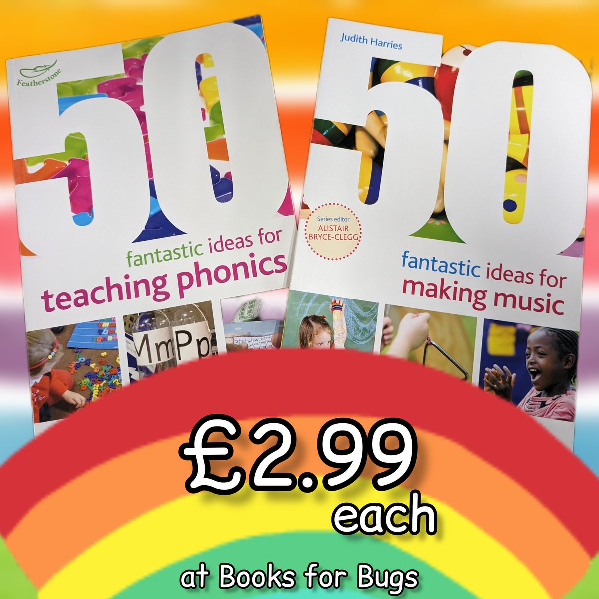 Lots of new stock coming in but these gems are our favourites from today's delivery. Just £2.99 each - a great read for all EYFS practitioners.
#eyfs #eyfsteachers #phonics