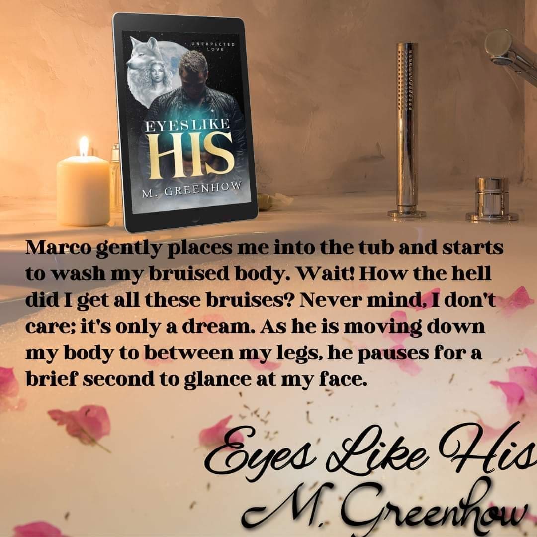 ╔══════ ೋღ📓📖ღೋ ══════╗

                        NOW AVAILABLE

╚══════ ೋღ 💛📖ღೋ ══════╝
By: M. Greenhow 
Title: Eyes Like His 
Genre: Paranormal Romance
Link: amazon.com/dp/B0BB39VGBX

#paranormalromance #bookstagram #paranormal #romance #booklover