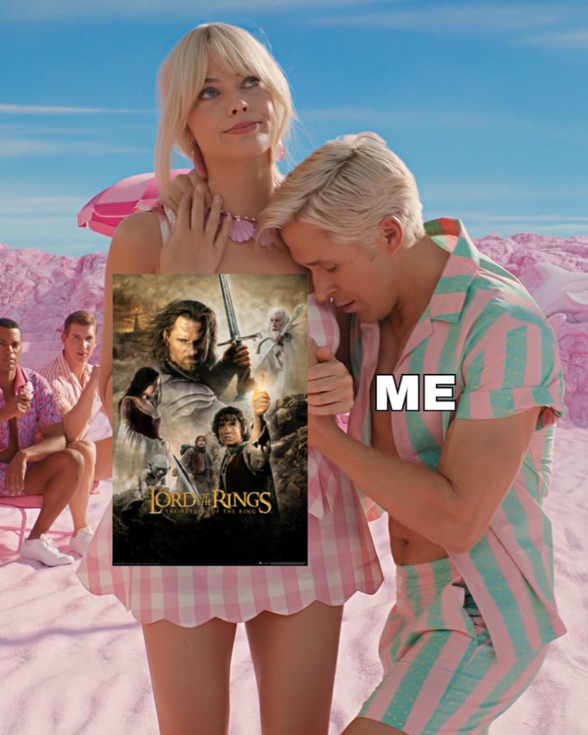 myelessar's tweet photo. when in doubt rewatch the best film from the lotr trilogy https://t.co/CHy0BhBx7e
