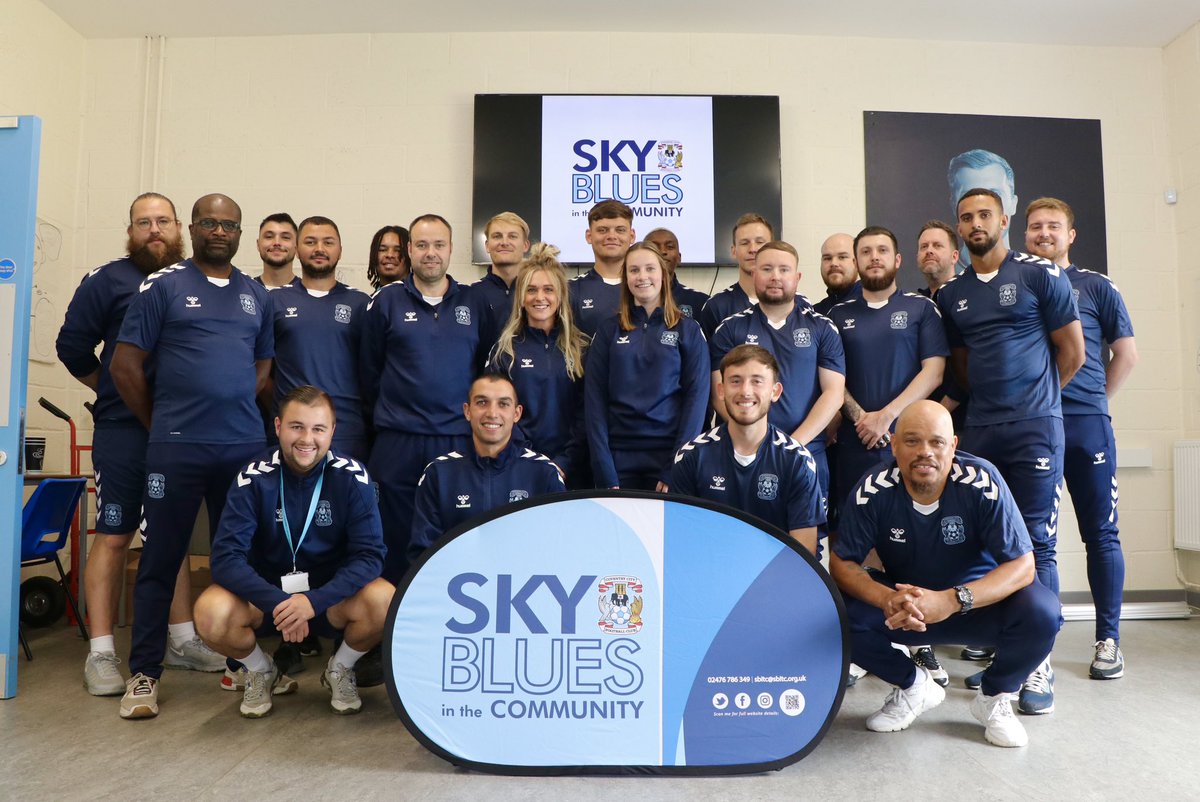 SBitC_CCFC's tweet photo. STAFF CPD | Today we all got together for our staff training day 😃
Our morning session was taken by @OaksConsultancy and the day involved plenty of group challenges, tasks and discussions 👏🏼📝💬 

📧 sbitc@sbitc.org.uk
☎️ 02476 786 349

#MakingADifference https://t.co/5ukxow93Mt