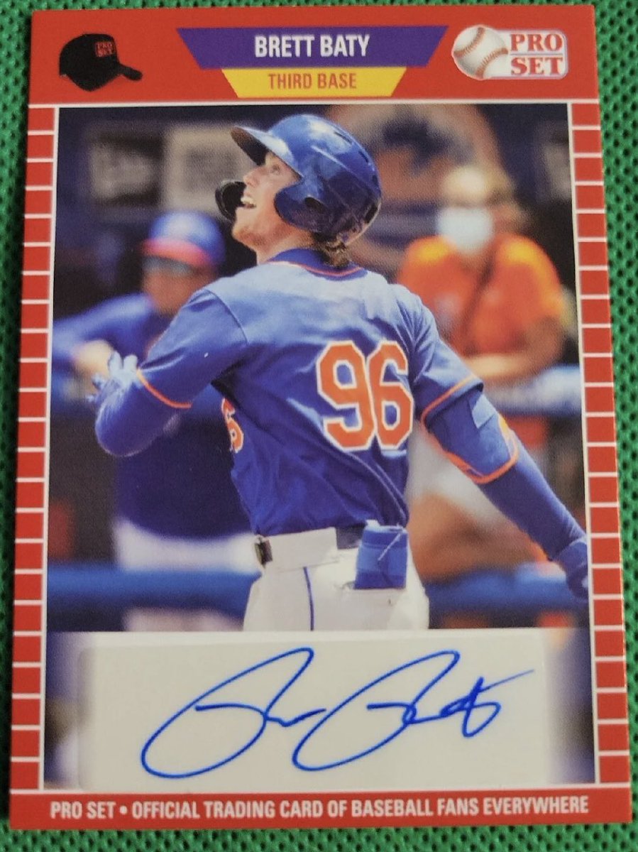 🚨🚨🚨 GIVEAWAY 🚨🚨🚨 

RETWEET &amp; LIKE for a chance to win this Autographed Brett Baty Pro Set Card! 🤟 

To be ELIGIBLE to WIN you MUST: ⬇️

• RT, LIKE, and FOLLOW BOTH <a href="/MetCastPod/">MetCast</a> &amp; @genymets! 

Best of luck everyone! #LGM