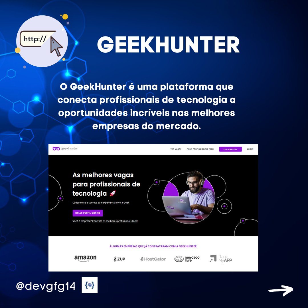Devgfg14's tweet image. Em um mundo dinâmico e competitivo, as plataformas de emprego desempenham um papel crucial na busca por oportunidades profissionais. 🎯💻 Essas plataformas conectam candidatos talentosos a empresas em busca dos melhores profissionais do mercado.

#bolhadev #linkedin #programathor