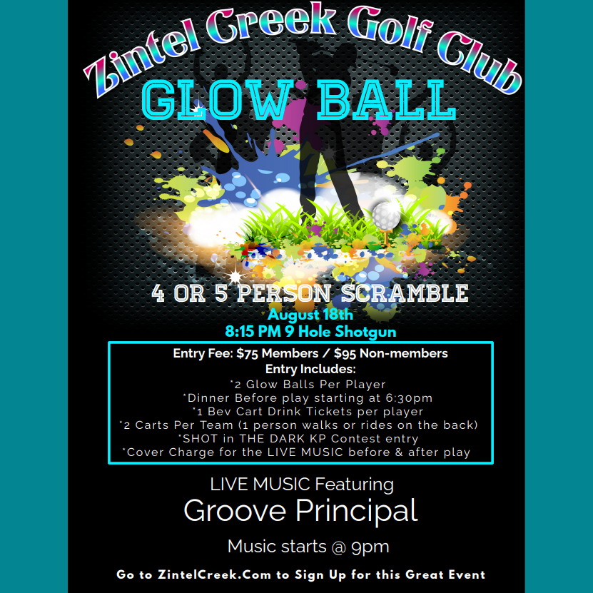 zintelcreekgol1's tweet image. 🏌Mark your calendars:
Sun Aug 6: Family Scramble!
Fri Aug 18:  annual GLOWBALL, followed by live music ft. Groove Principal!
Register: zintelcreekgolfclub.com
or call 509-783-6014
#glowball #zintelcreek #golf #wagolf #kennewick #familyfun #golftournament #golftourney #familygolf