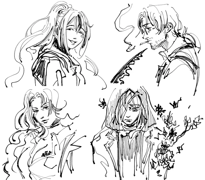 characters i hadn't drawn yet #limbuscompany 