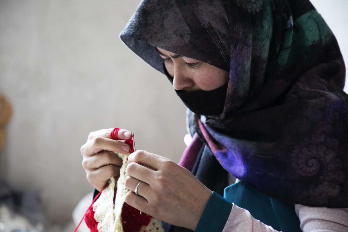 UNDP's tweet photo. From supporting with basic human needs to helping farmers improve yields &amp; assisting women-led businesses, we have reached almost 10 million people in Afghanistan.

See how @UNDPaf works hand in hand with local communities to advance the #GlobalGoals: https://t.co/baUwGgYfuV https://t.co/PDGJVLMflA