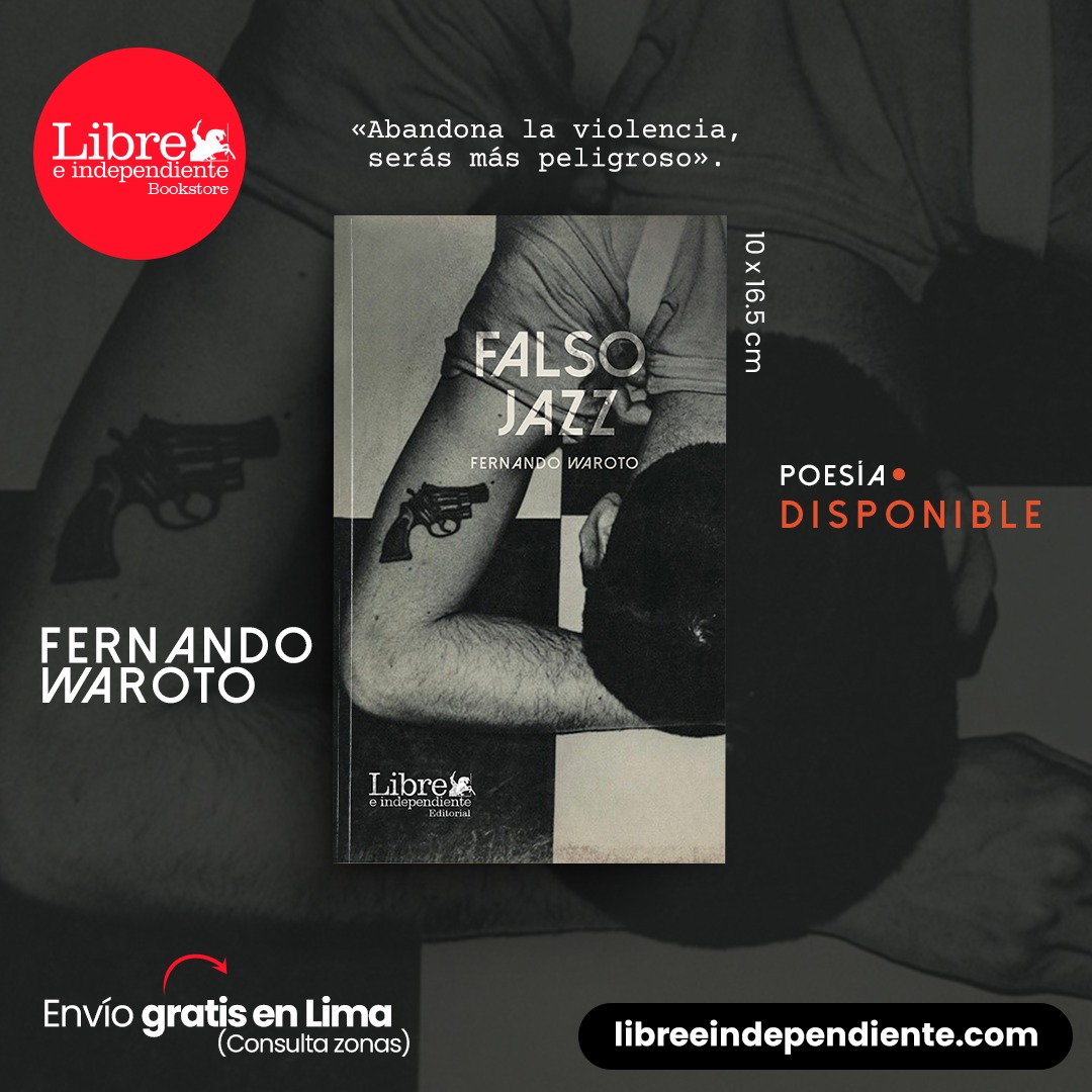 libreeindep's tweet photo. Nuevo poemario de Fernando Waroto. Disponible en https://t.co/7fHZ37guL6 https://t.co/3yuaIYp2tu