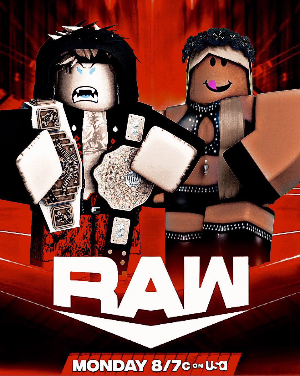 XQ8ABX's tweet photo. Catch me on @WWERSRBLX every monday! And a special shoutout to whoever made this poster cuz she ate! <3 https://t.co/ffzXDqtH8w