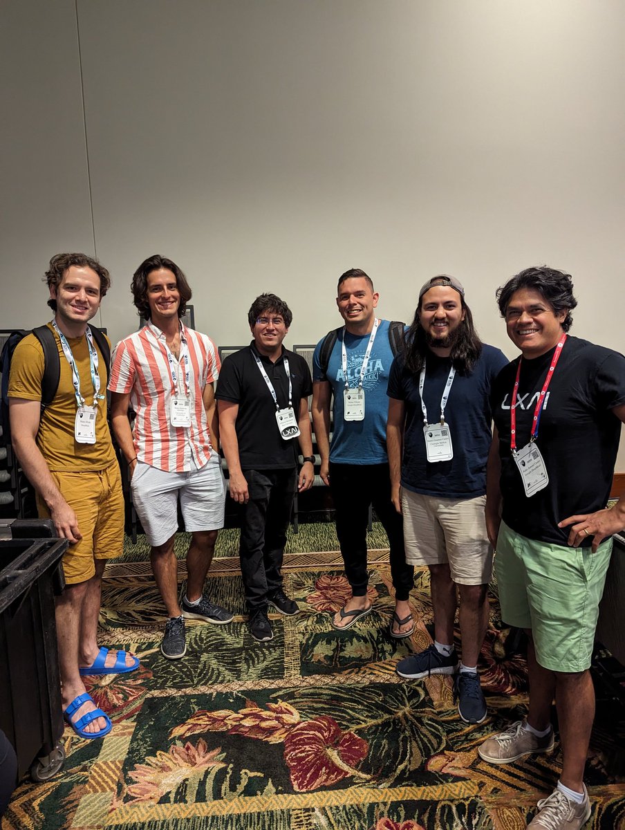 Pablo Samuel Castro (@pcastr) on Twitter photo Creo que nunca ha habido tantos ecuatorianos reunidos en una conferencia como #ICML2023
Aquí estamos en el LatinX in AI <a href="/_LXAI/">LatinX in AI (LXAI)</a> workshop, donde todos somos keynote speakers u organizadores!
🇪🇨💪🏾 Creo que nunca ha habido tantos ecuatorianos reunidos en una conferencia como #ICML2023
Aquí estamos en el LatinX in AI <a href="/_LXAI/">LatinX in AI (LXAI)</a> workshop, donde todos somos keynote speakers u organizadores!
🇪🇨💪🏾