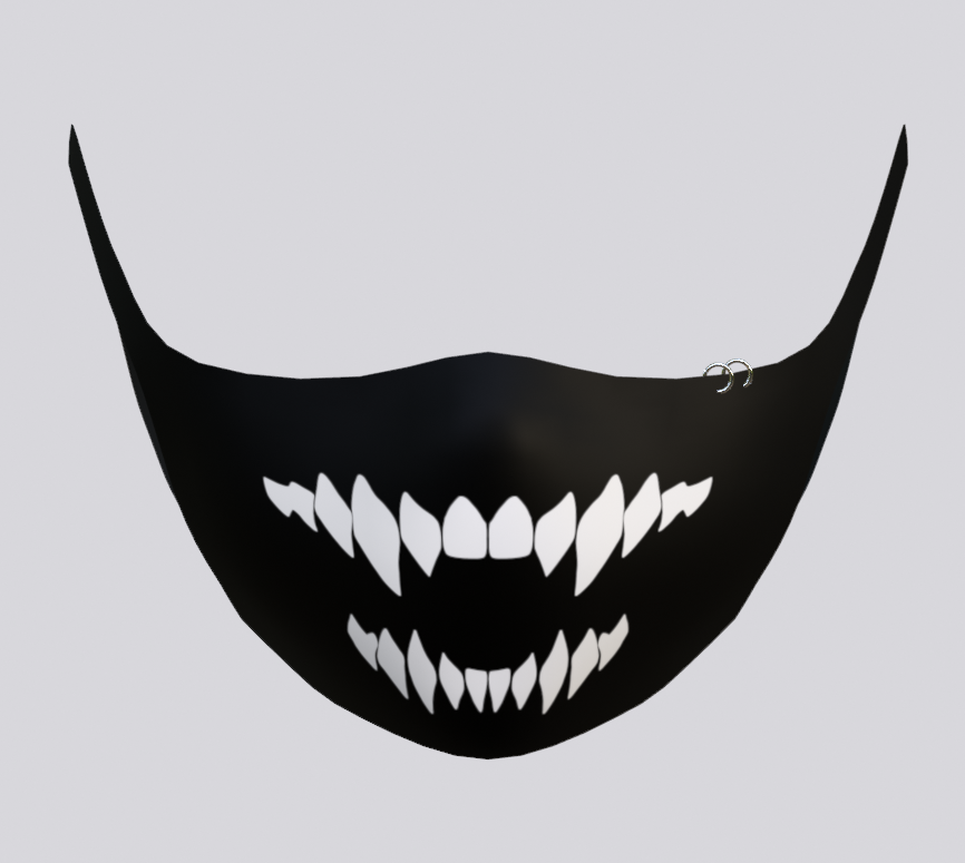 「I put this mask to download (fbx) in the」|owoのイラスト