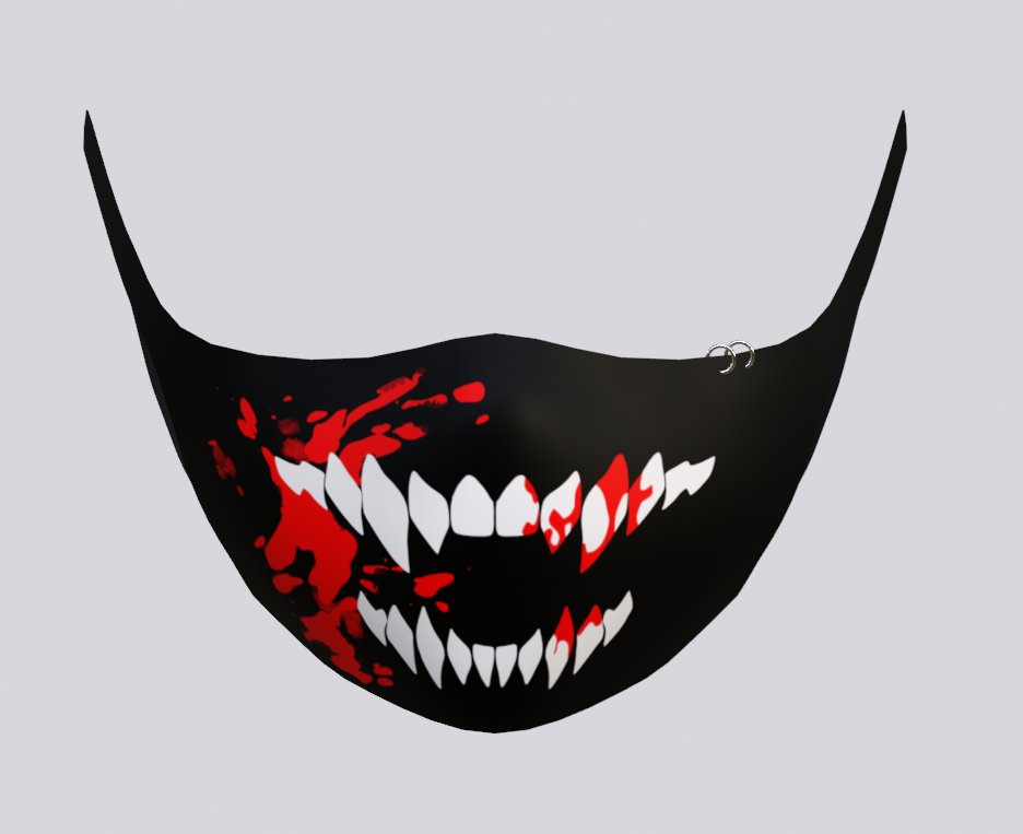 「I put this mask to download (fbx) in the」|owoのイラスト