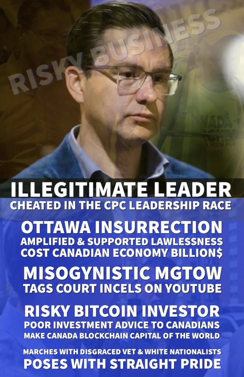 AnneBreto7's tweet photo. @PierrePoilievre YOU’RE A #CHELATOR #LIAR #PEEPEE #GFY #RESIGN #CULT 🖕🏼🖕🏼🖕🏼 https://t.co/2ZHTG7u6Rk