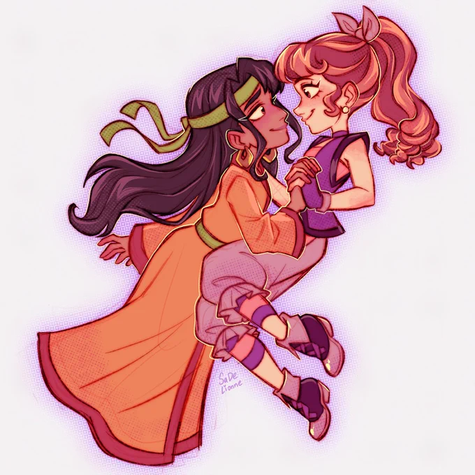 Les mentí en realidad mi ship siempre fueron Teodora x Xóchitl :$