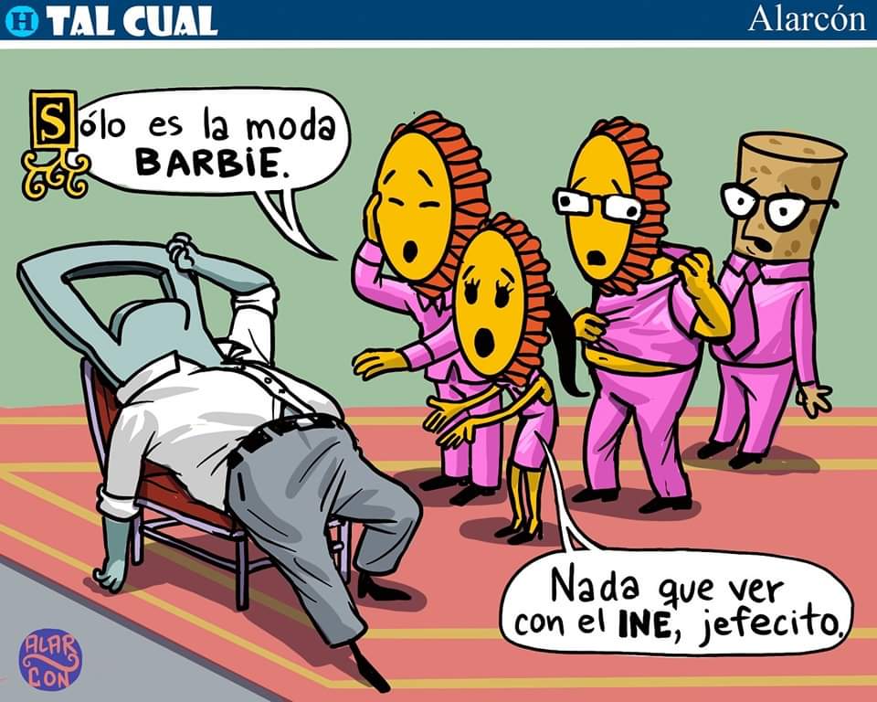 jose_anton's tweet photo. Lunes de #corcholatas presenta:
            El destapador odia el rosa.
                         #TalCual #TalCuack https://t.co/38nXP2Yyfe