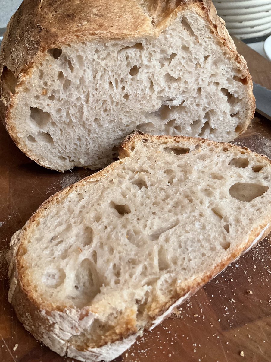 Too busy making sourdough bread.  #SorryCantComeToWorkToday