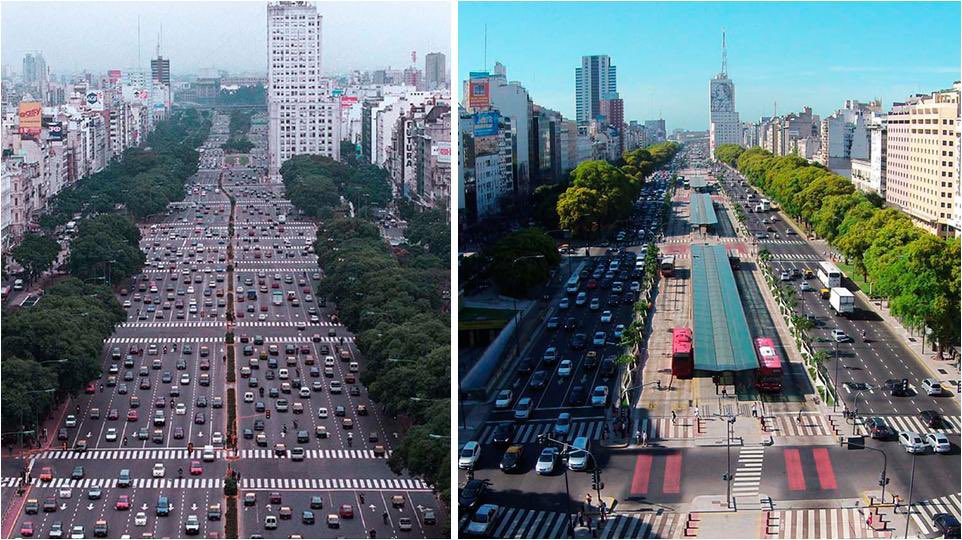 Hoy se cumplen 10 años de la inauguración del #Metrobus9DeJulio, un hito que marcó un antes y un después en la forma de movernos en la Ciudad de Buenos Aires. Abro hilo🧵👇🏽