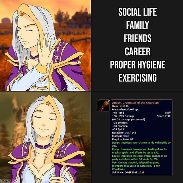 The real ones know. 
#warcraft #warcraftmemes #wow #gaming