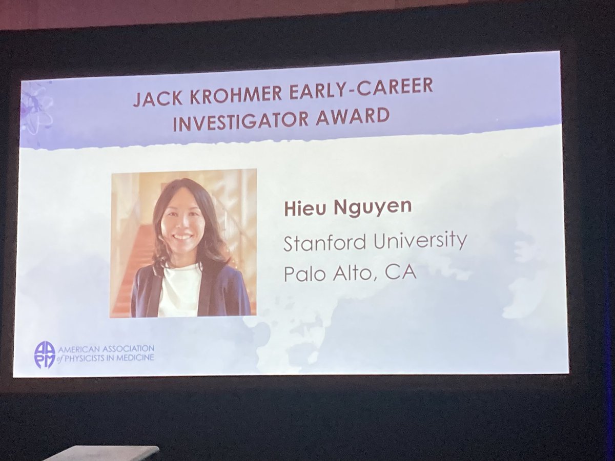 Guillem Pratx (@gpratx) on Twitter photo So proud of Hieu Nguyen for receiving the Jack Krohmer early career investigator! #aapm2023 <a href="/hieung123/">Hieu Nguyen</a> <a href="/StanfordRadOnc/">Stanford Radiation Oncology</a> So proud of Hieu Nguyen for receiving the Jack Krohmer early career investigator! #aapm2023 <a href="/hieung123/">Hieu Nguyen</a> <a href="/StanfordRadOnc/">Stanford Radiation Oncology</a>
