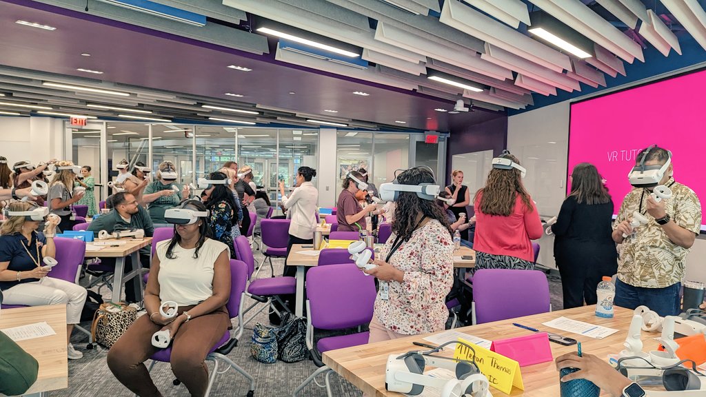 serna_rosalinda's tweet image. Thrilled about our new district initiative #Prisms! 🚀 Combining the power of VR technology with real-world applications in math and science is a game-changer! 🙌 Let&apos;s see this innovative approach transform our learning experience! @Humble_2ndSci @HumbleISD_HHS @aganguly26