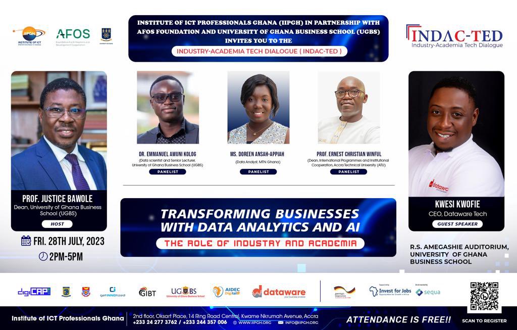 mrkwofie1's tweet image. Join me and panel this Friday to discuss business transformation using AI @ugbsofficial @IIPGH1 @datawaretech