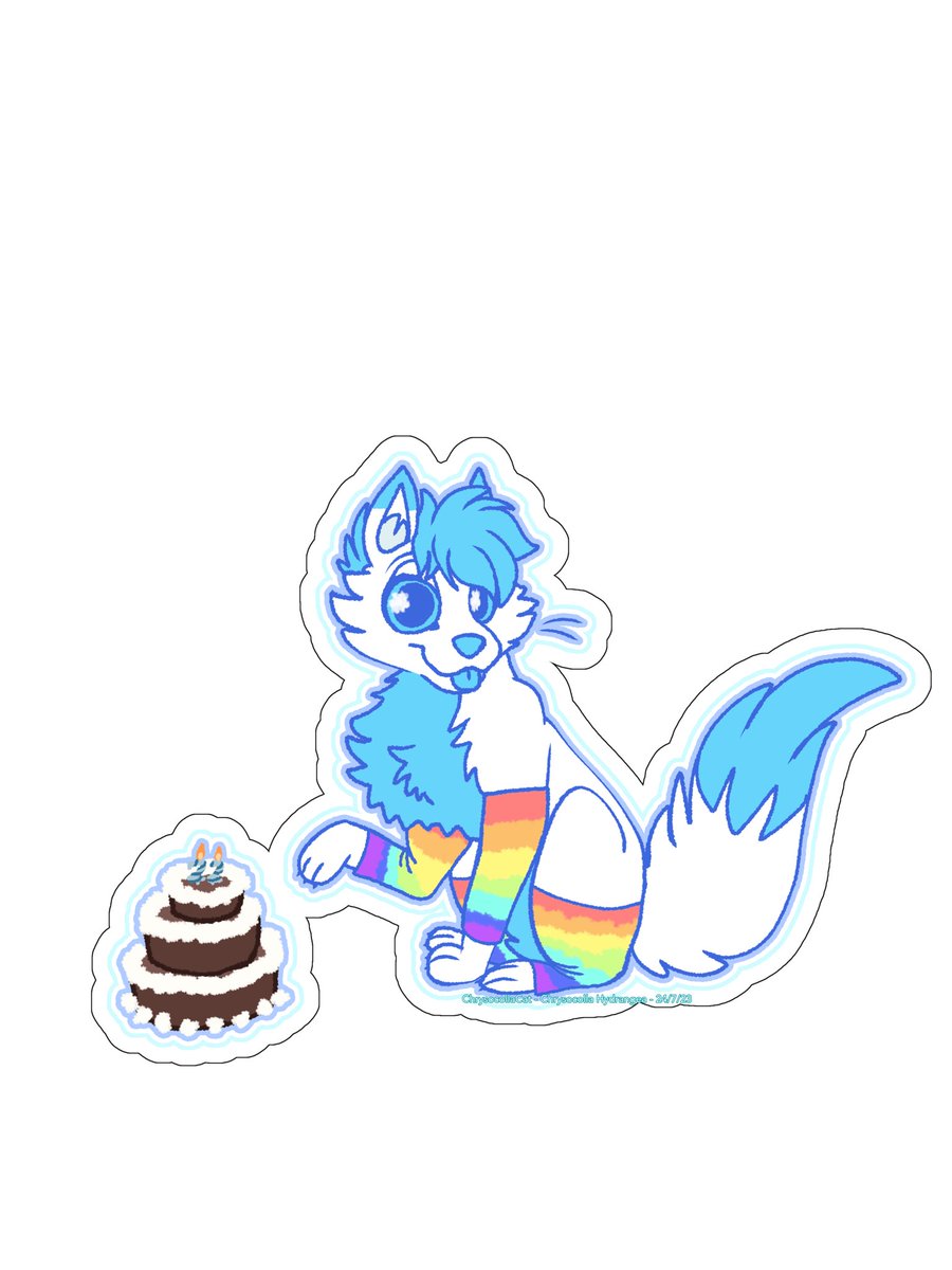 Happy birthday Maxieee!! 💙 
<a href="/MaxTheWulf/">🌸🌿 MaxTheWulf 🌿🌸</a> #furry #art