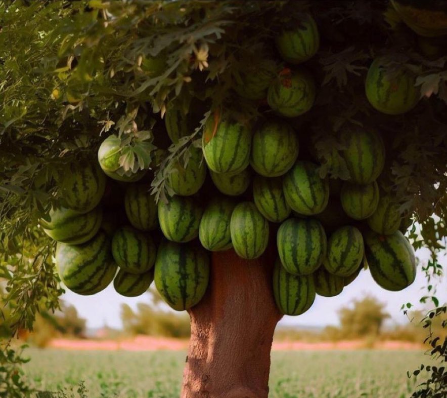 StanleyRoberts's tweet photo. Hey, my #watermelontree is finally ready for picking. Who want to come by and grab one. https://t.co/JpRboEKBom