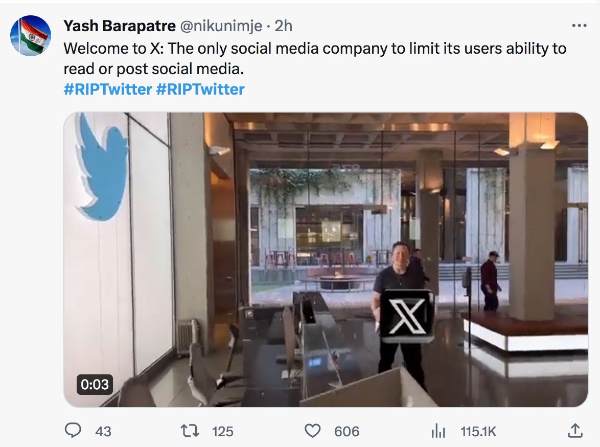 redditapifacts's tweet photo. Without the fact that stats are back again (WTF Elon Musk ...) changing a brand name will not fix problems, since behind X (new Twitter) there is still Elon Musk ... 2) this post contains bullshit (like the Reddit API bullshit) 

a) Reddit and Twitter pos… https://t.co/GjXuPOHxVL