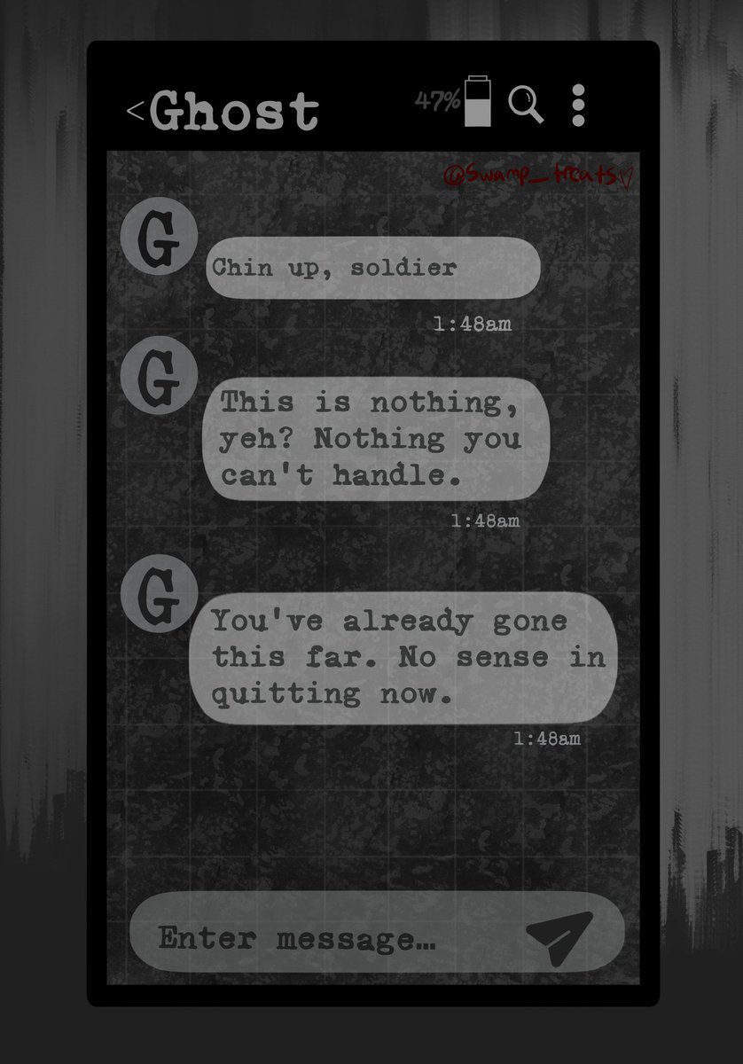 swamp_treats's tweet photo. This bio class has been beating the hell outta me these last two weeks and I came up with some ghost encouragement to help get me through. I hope you like it! 

#ghost #ghostcod #ghostcodfanart #ghostmodernwarfare #ghostmodernwarfare2 https://t.co/JQy8Tp27ZN