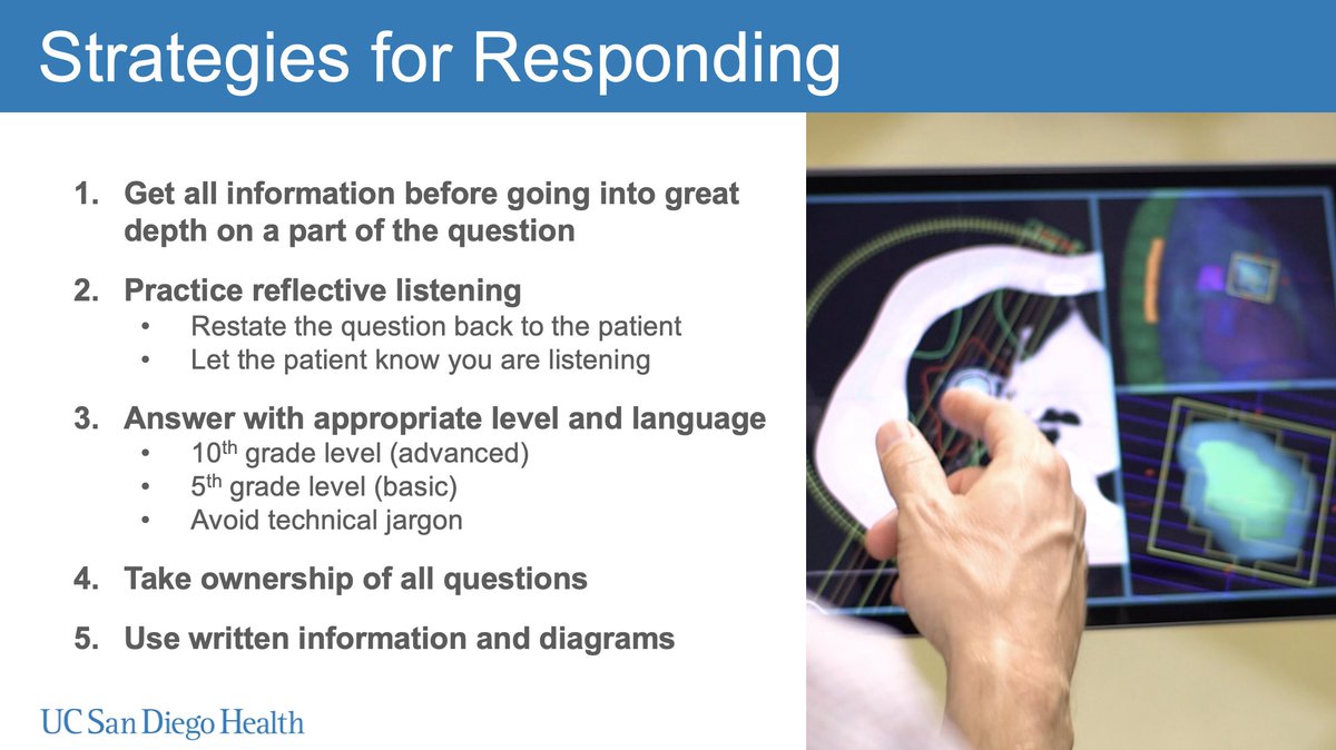 Want to improve your #MedPhys patient communication skills? Here are some tips from our #AAPM2023 session on empathy and compassion.