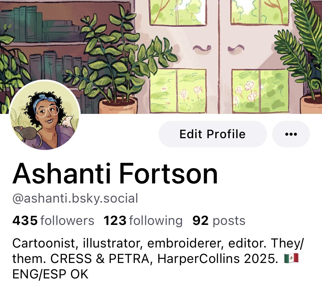 Changed my username over on Bluesky, here’s where to find me ⬇️ Also ashantifortson @ IG