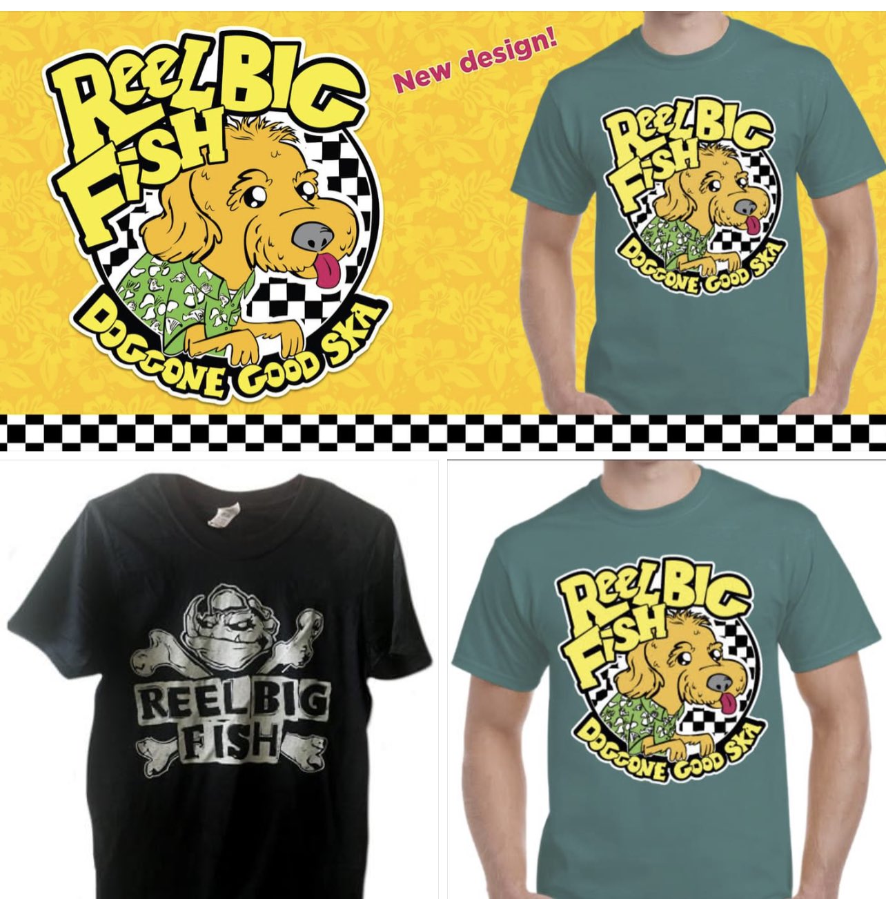 Reel Big Fish on X: New Merch!!!    / X