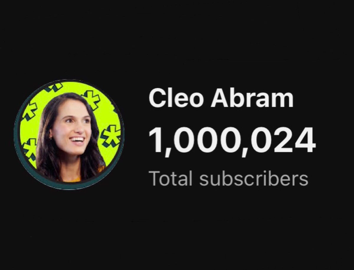 Cleo Abram tweet media
