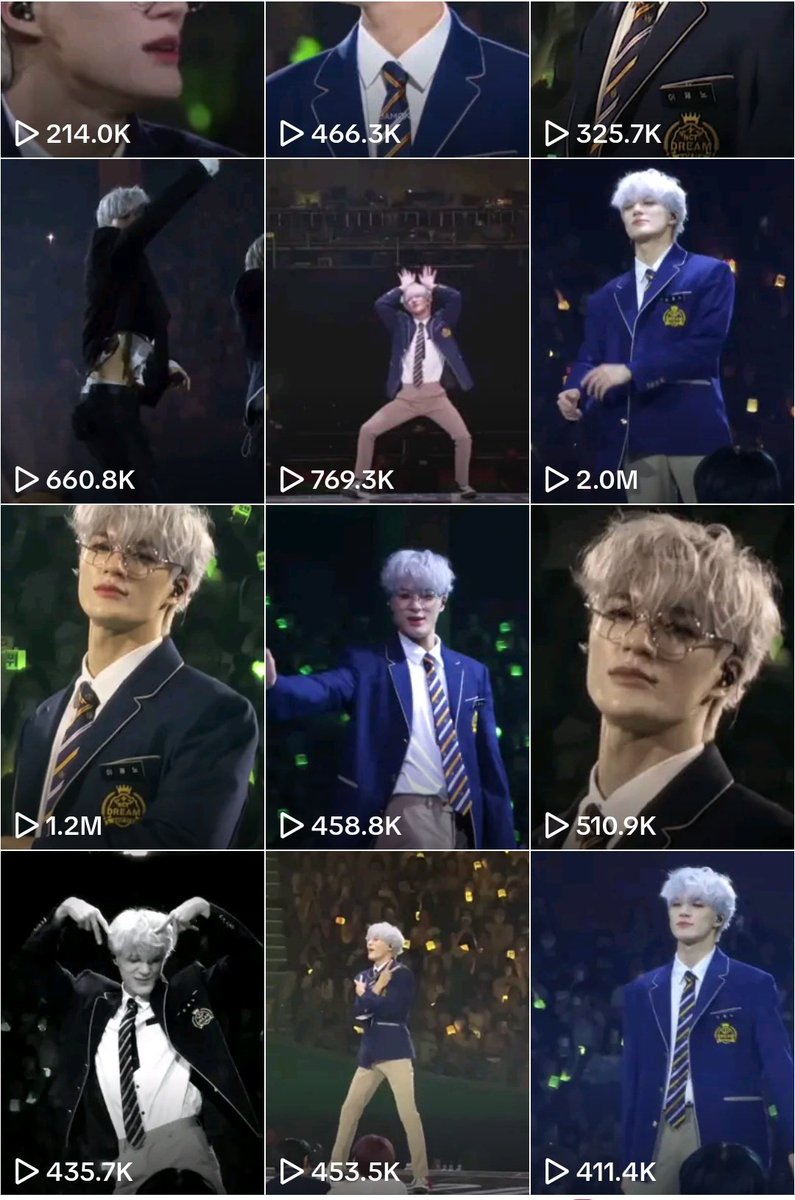 [🧾] Several fancams of #JENO from DREAMLAND fanmeeting are currently going viral on TikTok.

#제노 #ジェノ