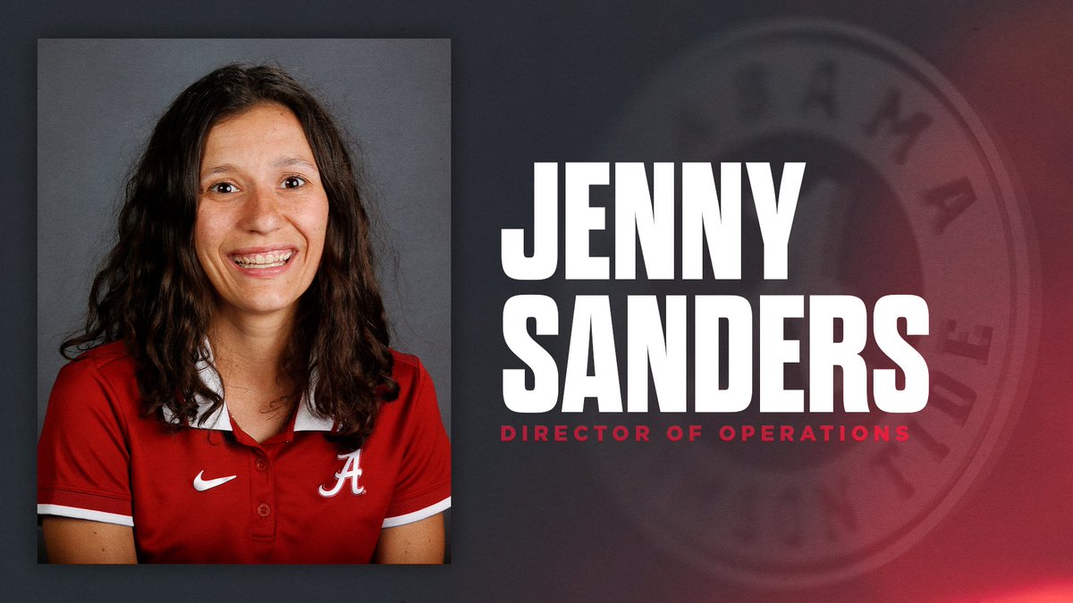 New title, same <a href="/ceej42/">Jenny</a>!

bit.ly/3rETjtU

#RollTide