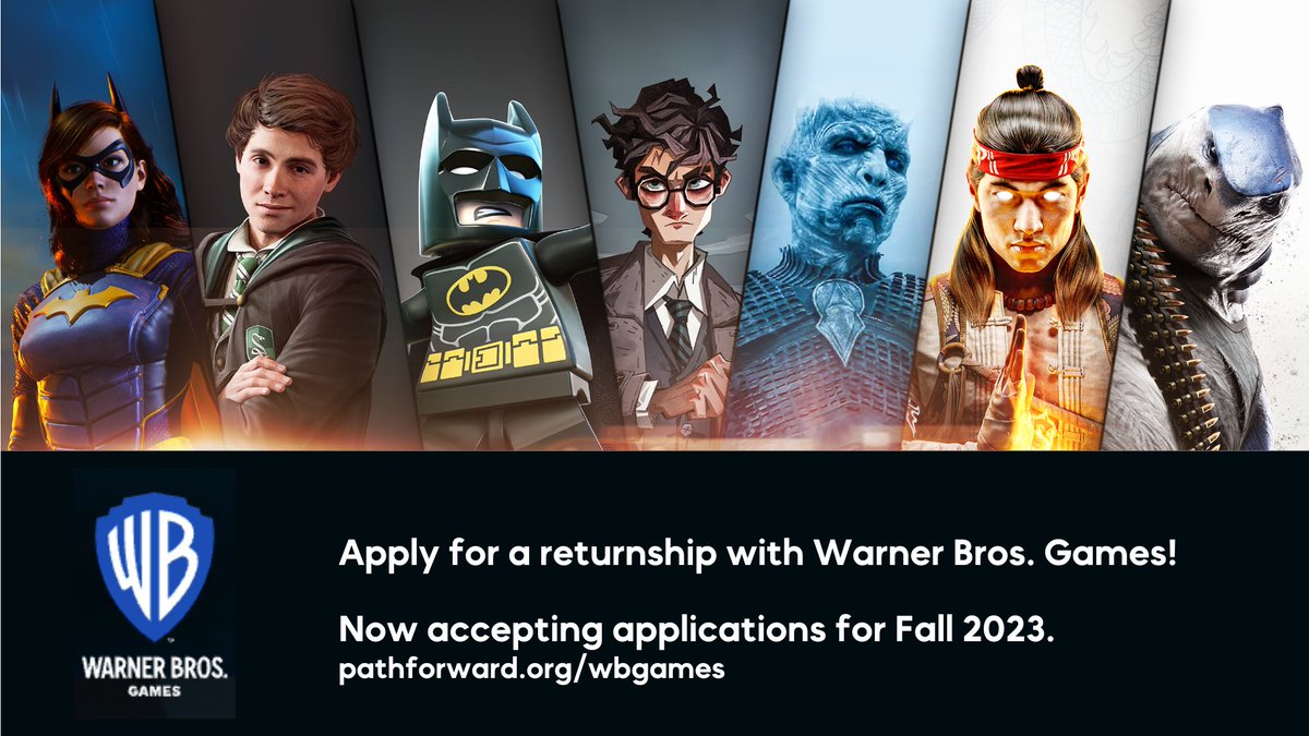 Path Forward (@pathfwd) on Twitter photo Impress the gamer in your life! Applications close soon for a #returnship at <a href="/wbgames/">Warner Bros. Games</a>. Apply now for a Research Operations Supervisor position in #Kirkland, WA to restart your career with this games industry leader. bit.ly/3r1nNpw Impress the gamer in your life! Applications close soon for a #returnship at <a href="/wbgames/">Warner Bros. Games</a>. Apply now for a Research Operations Supervisor position in #Kirkland, WA to restart your career with this games industry leader. bit.ly/3r1nNpw