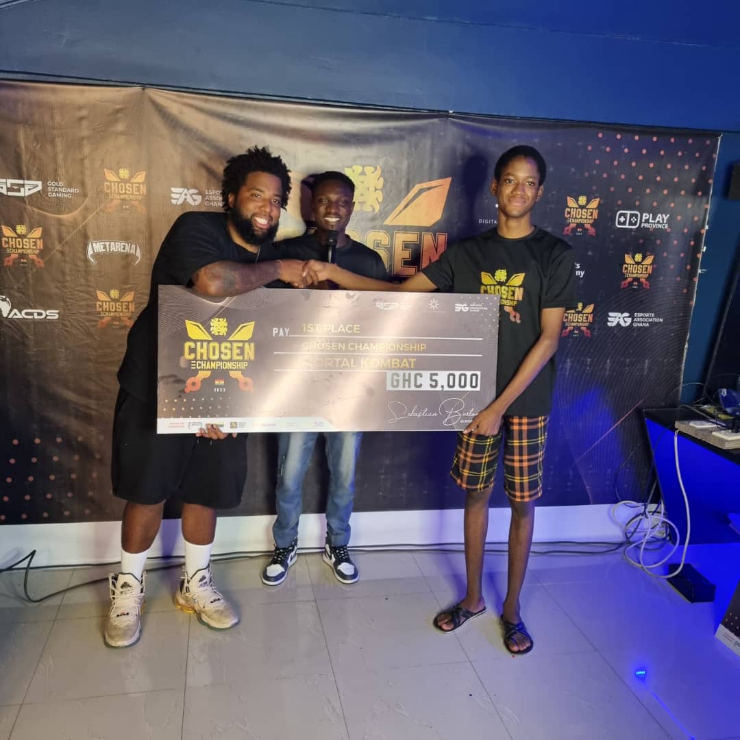 Congrats to Babyfox(<a href="/GamersRepub/">GamersRepublic</a>) for winning the MK11 Chosen Tournament. Beating FizzyDipsy(<a href="/PlayProvince/">PlayProvince</a>) 3-1 to seal the victory.

1. Babyfox(<a href="/GamersRepub/">GamersRepublic</a> )
2. FizzyDipsy <a href="/asareeugene45/">Fizzydipsy1</a> (<a href="/PlayProvince/">PlayProvince</a>)
3. Ylee20 <a href="/whylee20/">YLEE20</a>  (<a href="/GamersRepub/">GamersRepublic</a> )
4. Kobby
5. Khalifagod(<a href="/GamersRepub/">GamersRepublic</a> )