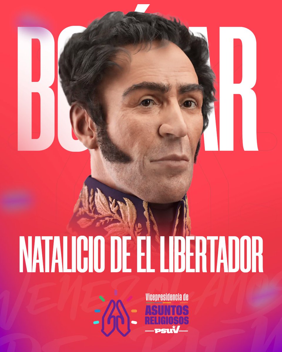 La mejor manera de celebrar la vida de El Libertador Simón Bolívar, es asumiendo el compromiso con su causa humanista y revolucionaria. Hoy y todos los días honramos su legado universal, centrados en la acción y la practica de la Filosofía Bolivariana. La lucha por la justicia,