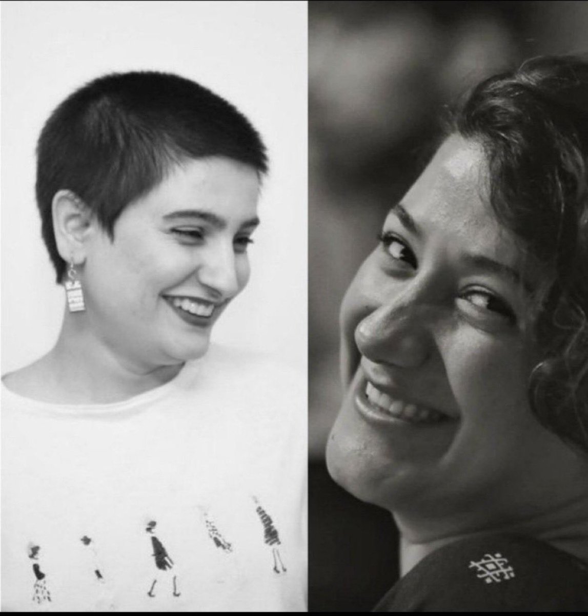 #Iran:
Journalistiek is een misdaad onder het Iraanse regime.

Iraanse journalisten #ElahehMohammadi &amp; #NiloufarHamedi, zitten al meer dan 300 dagen in detentie omdat ze ondanks censuur &amp;druk hun werk deden.
De 2e hoorzitting v hun proces vindt deze week plaats.
Wees svp hun stem