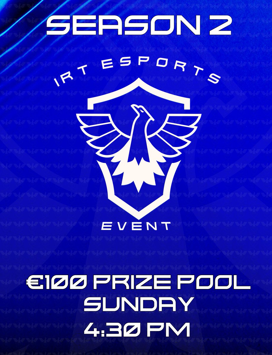 📢Announcement📢

Introducing... the second season of the IRT event!

We are very excited to get the project underway again, No assists this time!

Interested? Make sure to join the discord server here ->
discord.gg/rktKEqEDr

#TeamIRT
#RiseUP