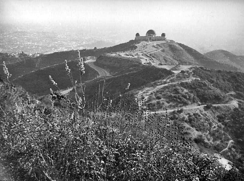 [ca.1937] Griffith Observatory from Mount Hollywood (Herman J Schultheis Collection) tessa2.lapl.org/digital/collec…
