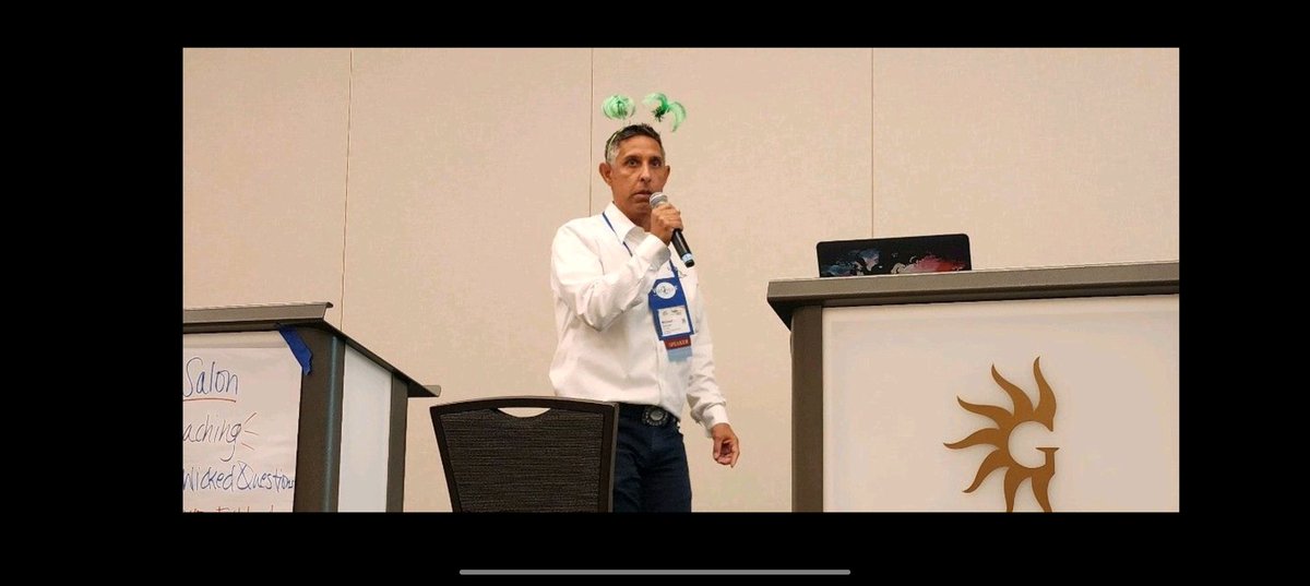 Watching <a href="/MichaelSahota/">Michael K Sahota</a> say "frameworks are a beautiful gift" is one of many reasons why I love the audacious salon at #agile2023