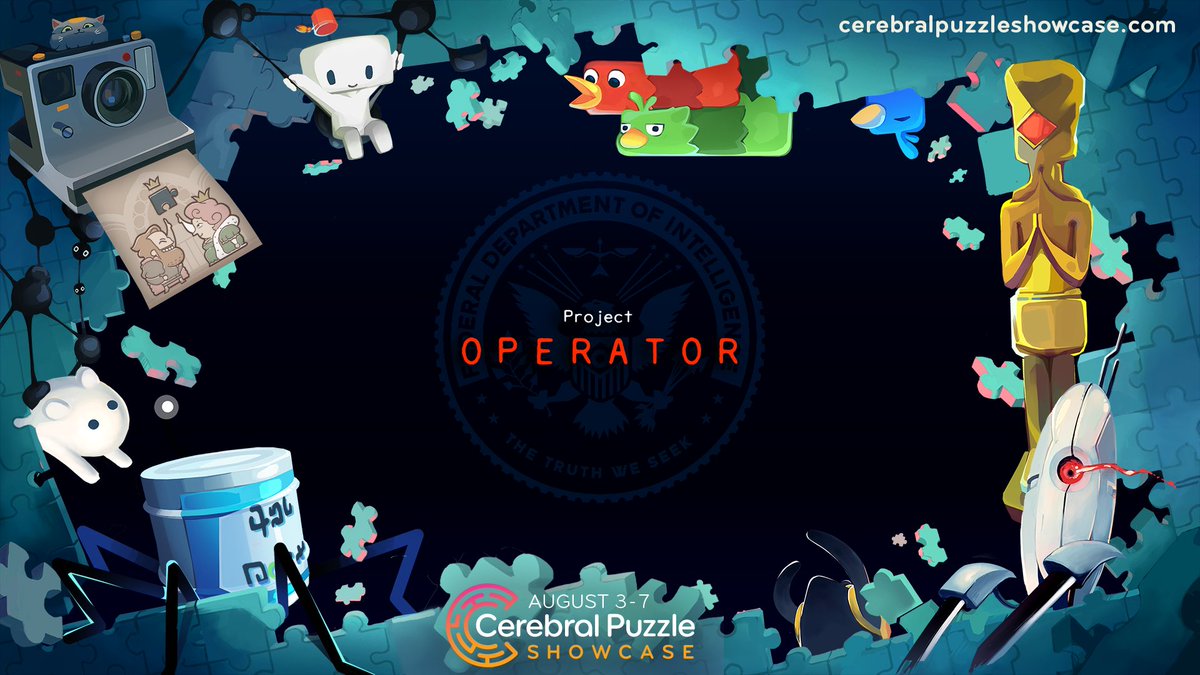 I’m glad to participate to <a href="/thinky_games/">Thinky Games</a>’s Cerebral Puzzle Showcase 🧩 with Project OPERATOR!

🕵️‍♂️ It’s an investigation game halfway between X-Files and Her Story, full of plot twists and mysteries.

📆 The demo will be released for the event!

#madewithunity #solodev