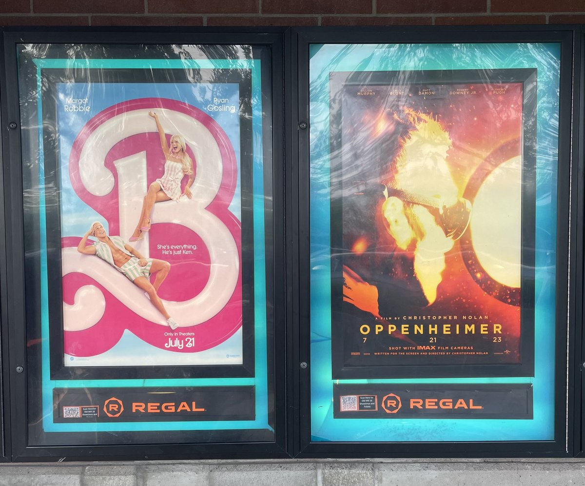 WStrausbaugh's tweet photo. We came, we saw, we Barbenheimered. https://t.co/jRKDRUbpWb
